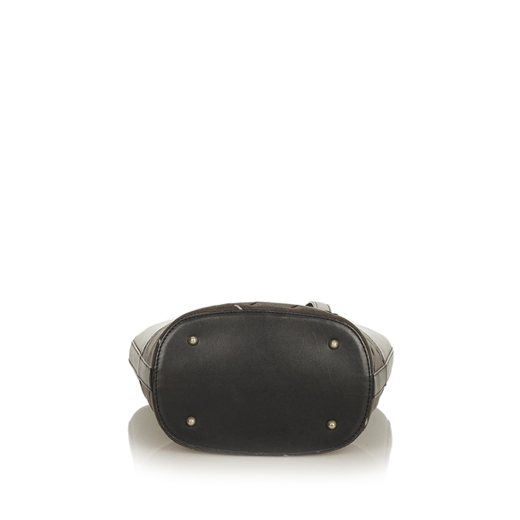 Pre-Loved Burberry Leather Handbag - Picture 4 of 8